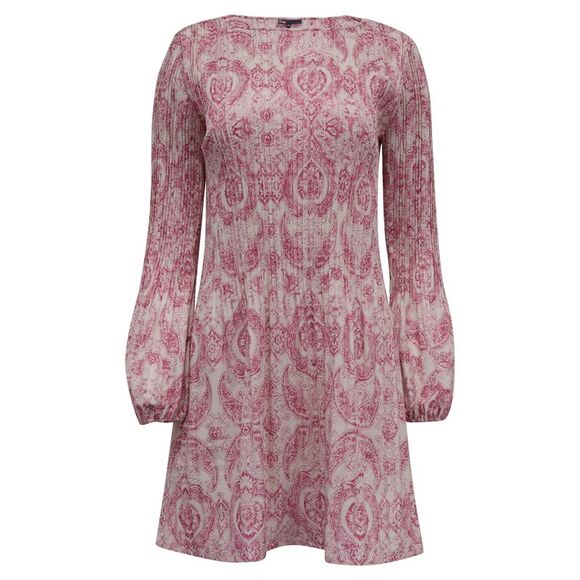 Maje Dresses & Skirts - Maje Rockinal Printed Dress in Pink Polyester